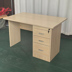 Phong cách đơn giản hiện đại quản lý điều hành nghiên cứu Bàn Máy Tính Bền mới ván ép (E1) Bàn văn phòng cho Nhà Giá thấp - Product Image 3