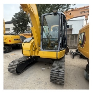 Venta caliente Excavadora sobre orugas Komatsu PC78US Excavadora hidráulica de movimiento de tierras de bajo precio con motor en buenas condiciones - Product Image 1