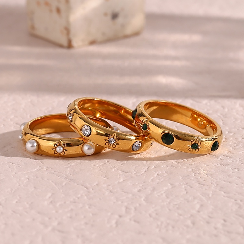 Unique Design 18K Gold Plated Stainless
