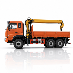Grue montée sur camion CLW 21,5 m à flèche droite pour travaux de levage en construction - Product Image 1
