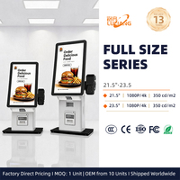 Quiosco de autoservicio con pantalla táctil Windows PC, pantalla interactiva POS, pago con tarjeta, pantalla de autoregistro, SDK, para elevadores, educación, aeropuertos, OEM