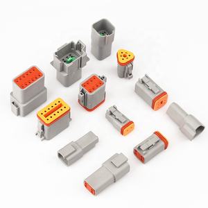 Conector de cable eléctrico hembra para coche, enchufe de plástico impermeable con sello mejorado, serie Deutsch <span class=keywords><strong>DT</strong></span>, <span class=keywords><strong>2</strong></span> pines/way - Product Image 6