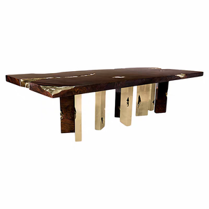 Sillas de Comedor Modernas de Lujo Furnistyle a Precio de Fábrica, <span class=keywords><strong>Muebles</strong></span> para el Hogar de Alta Calidad en Terciopelo y Metal Dorado, Garantía de 3 Años, para Hogar y Hotel - Product Image 5