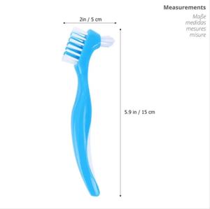 Nueva tendencia, productos de higiene bucal de cerdas suaves, uso doméstico, Limpieza de dientes postizos, <span class=keywords><strong>cepillo</strong></span> de dientes de ortodoncia, <span class=keywords><strong>cepillo</strong></span> para dentadura postiza - Product Image 6