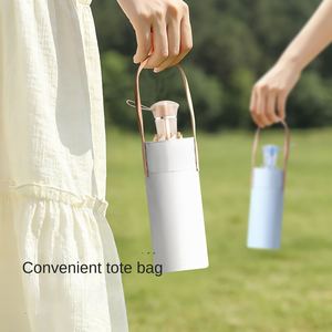 Sombrilla Manual con Protección Solar y UV, 50% de Protección, Mango Retráctil, Ala Ancha, Portátil, para Sol y Lluvia - Product Image 4