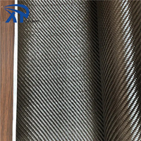 Tissu en fibre de carbone sergé de carbone 3k 160gsm 200gsm 220gsm 240 gsm 300gsm sergé uni
