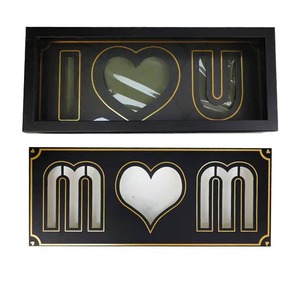 Flower Box I Love You Mom Rectangular Gift Box Cardboard Mother's Day Flower Box can be customized according to needs - Product Image 2