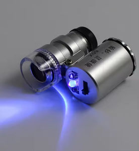 Mini <span class=keywords><strong>microscope</strong></span> de taille 60x <span class=keywords><strong>Microscope</strong></span> de détection de monnaie <span class=keywords><strong>Microscope</strong></span> illuminé à LED - Product Image 4