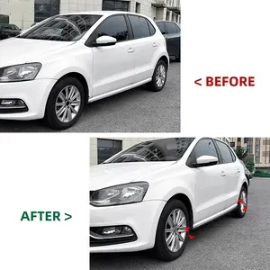 สำหรับรถโปโล MK5 6R 6C ปี 2009-2017 ชุดแต่งสเกิร์ตข้างรถยนต์ ดิฟฟิวเซอร์กันชน  ลิปสปอยเลอร์  ชุดแต่งตัวถัง  ชุดต่อขยาย  อุปกรณ์เสริม - Product Image 2