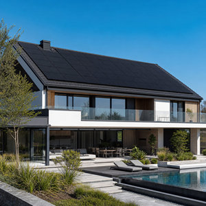 Komplett Schwarzes N-Typ Polykristallines Silizium-Solarmodul 600W 800W für Luxuriöse Wohnbalkon- und Dachprojekte - Product Image 6