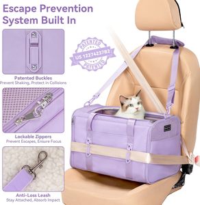 High Quality Entry lux Purple <b>Pet</b> Backpack Bag and <b>Pet</b> <b>Carrier</b> Bag Outdoor Shoulders Large <b>Pet</b> Backpack - Product Image 2