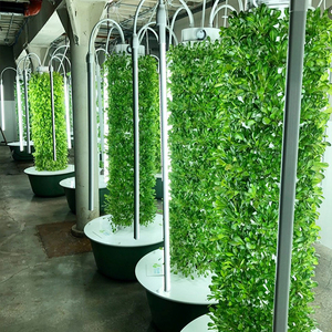 Torre Hidropónica Multicapa Equipada con Controlador, Bomba Sumergible y Algodón de Plantación para Invernadero/Verduras de Hoja Verde de Interior - Product Image 3