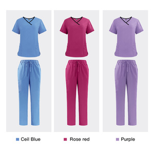 Traje Quirúrgico 42169, Vestido de <span class=keywords><strong>Enfermera</strong></span> de Látex, Uniforme Médico para Mujer, Uniforme de Enfermería para Hospital - Product Image 1