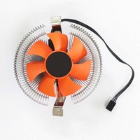 PC CPU Ventilateur Cuivre Cpu Radiateur Refroidisseur Ventilateur pour INTEL LGA775 Lga 1155 1156 1150 4pin Ordinateur DC 12V Cpu Refroidisseur