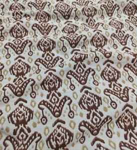 Best Printed Ethnic Women Wear Cotton Cambric Ikat Pattern Digital Print for Garments Sewing & Dressmaking - Product Image 1