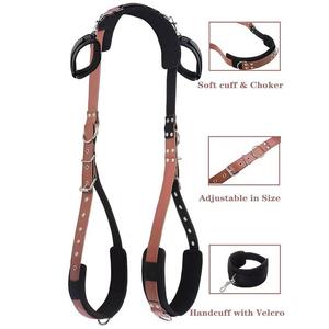 Juguetes Sexuales para Adultos, Esposas de Cuero y Metal, Separadores de Piernas, Restricción, Kit de Bondage BDSM, Juguetes Sexuales Alternativos - Product Image 5