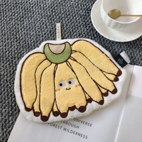 Reine Baumwolle Cartoon-Frucht-Handtuch. Dick und saugfähig. Kann aufgehängt werden. Geeignet für Küche, Bad, Zuhause und den täglichen Gebrauch