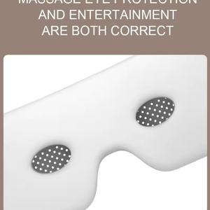 Masseur oculaire électrique portable 3D à compression chaude, équipement pliable à pression d'air, masseur intelligent pour la relaxation des yeux - Product Image 4