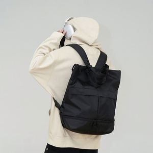 New Arrival Men's Fashion Outdoor Duffle Handbag Tote Bag Large Capacity Storage <b>Backpack</b> Waterproof Nylon Travel <b>Backpack</b> - Product Image 4