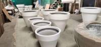 Grand stock de pots de fleurs en résine PRF grande taille pour jardin intérieur et extérieur prix de gros pour jardinières intérieures et extérieures de qualité