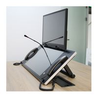 Système d'interphone d'expédition SIP écran tactile capacitif LCD de 23.8 pouces pour les salles de contrôle de métro de Console d'opérateur d'urgence