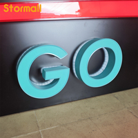 Letras LED para Lavado de Autos Directo de Fábrica, Letrero Profesional de Letras de Canal 3D, Letras LED Impermeables para Exteriores para Negocios y Tiendas