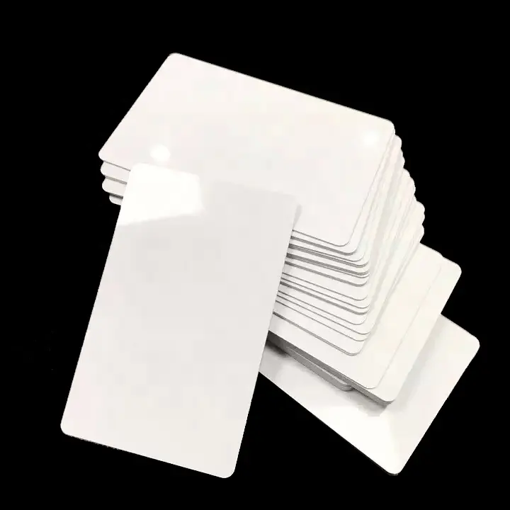 CMRFID Printable 13.56Mhz NFC Blank Card RFID N213 N215 N216 Card White Smart Rewritable PVC ID Card