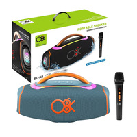 Enceinte d'extérieur 120W Subwoofer BassUp 2.0 avec 24 heures d'autonomie, étanche IPX6, éclairage RGB intégré