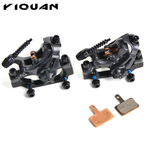 <span class=keywords><strong>Frein</strong></span> à disque <span class=keywords><strong>de</strong></span> vélo <span class=keywords><strong>noir</strong></span> montagne route vtt vélo Ebike freins à disque cyclisme Double <span class=keywords><strong>frein</strong></span> à entraînement étrier mécanique - Product Image 1