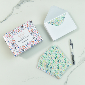 Wholesale Eco-friendly Kraft Mother's Day Birthday Gift Greeting Card Multipack 24 Pieces Custom Printing Thank You Cards