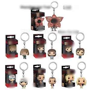 Vente en gros de figurines d'action de film 3D Stranger, porte-clés, poupée en PVC de dessin animé, pendentif, porte-clés - Product Image 5