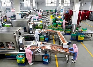 Ligne <span class=keywords><strong>de</strong></span> production <span class=keywords><strong>de</strong></span> saucisses <span class=keywords><strong>de</strong></span> <span class=keywords><strong>cheval</strong></span> entièrement automatique à grande échelle 2100-4800 kg/h, 22-32 tonnes/jour, clé en main et intégrée - Product Image 2