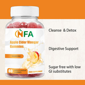 Gomitas de Vinagre de Sidra de Manzana OEM, Suplemento Dietético con Vitamina E, Sin Azúcar, Apoyo para la Salud Intestinal, Gomitas para Bajar de Peso - Product Image 4