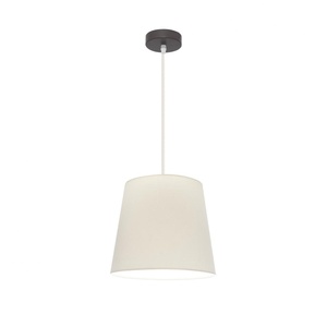 Lampada a Sospensione 1xE27 Marrone 35x35 cm - Ideale per Decorare e Illuminare Spazi con Stile Moderno. - Product Image 1