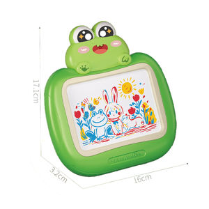 Qs Nieuw Ontwerp Kids Cartoon Educatief 2 In 1 Schilderset Speelgoed Plastic 2 Kleuren Dierlijke Vorm Diy Tekentafel Speelgoed Voor Kinderen - Product Image 6
