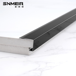 Senmry Trung Quốc Phật Sơn Thép Không Gỉ L Hồ Sơ Hình Kim Loại Tường Trim Đúc Trang Trí Dải Cho Tường Và Trần Trang Trí - Product Image 3