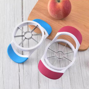 Accessoires de cuisine en acier inoxydable très demandés : Découpeurs de fruits portables à poignée souple, trancheurs de pommes, gadgets de cuisine - Product Image 4
