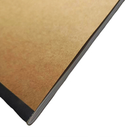 Cuaderno Personalizado de 210x277 mm con Encuadernación Encolada, Tapa Dura y Cubierta de Papel Kraft para Uso en Oficina