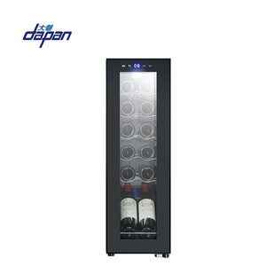 Serie completa <span class=keywords><strong>de</strong></span> <span class=keywords><strong>12</strong></span> <span class=keywords><strong>botellas</strong></span>, compresor Vertical, enfriadores <span class=keywords><strong>de</strong></span> <span class=keywords><strong>botellas</strong></span> <span class=keywords><strong>de</strong></span> vino, refrigerador rojo silencioso, Mini refrigerador <span class=keywords><strong>de</strong></span> vino tinto, <span class=keywords><strong>enfriador</strong></span> - Product Image 6