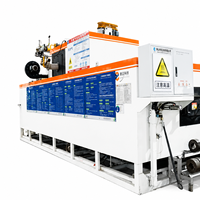 Four de chauffage à billettes en aluminium pour carburant diesel, type multi-bâtons, pour l'industrie de l'extrusion d'aluminium