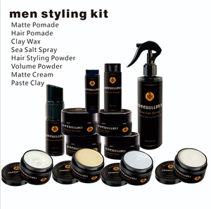 Cera para Peinar el Cabello de Alta Calidad, 80g, Fijación Fuerte, Textura Mate, con Cera de Abeja y Aceite de Coco, para Todo Tipo de Cabello y Hombres, Superventas - Product Image 6