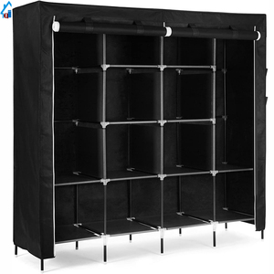 2018 Kawaii Light and Handy Freestanding <strong>Plastic</strong> Diy Folding <strong>Cupboard</strong> Baby Wardrobe <strong>Cupboard</strong> - Product Image 5