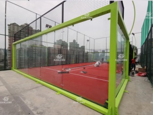 Pista de Pádel Panorámica Duradera de Gran Venta para <span class=keywords><strong>Cancha</strong></span> de <span class=keywords><strong>Tenis</strong></span> Completa - Product Image 3