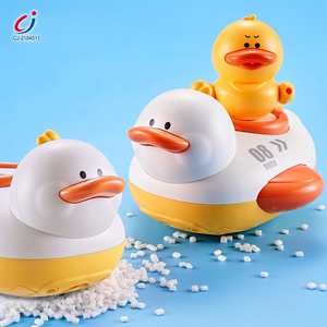Jouets <span class=keywords><strong>de</strong></span> <span class=keywords><strong>bain</strong></span> pour bébé Chengji, canards nageurs, canard électrique jaune vif pour le <span class=keywords><strong>bain</strong></span> avec douchette - Product Image 4