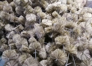 Brosse de nettoyage pour poêle à granulés de qualité bricolage personnalisable Brosse à poils de 2.5 ''à 5'' avec support OEM pour le nettoyage des tuyaux de cheminée - Product Image 6