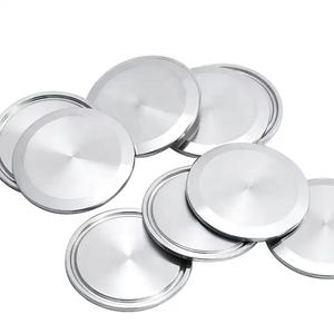 블라인드 플레이트 316 스테인레스 스틸 위생 척 클램프 플러그 파이프 플러그 시트 답답한 플레이트 블라인드 플랜지 - Product Image 2