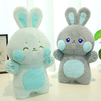 Peluche Lapin Mignon Personnalisée OEM ODM de Haute Qualité, Jouet en Peluche Doux, Adorable Surprise Kawaii pour Enfants, Adolescents et Adultes