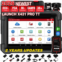 Escáner de Diagnóstico Automotriz Baohua X431PRO(5.0), Lector de Códigos y Herramienta de Programación de Llaves ODB2 con 3 Años de Garantía, 12V, Nuevo