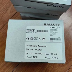 Capteur inductif Balluff BES01C8 10-30 V CC PNP normalement ouvert 2 mm Sn Capteur de proximité non blindé - Product Image 3