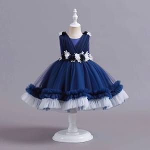 Nouvelle arrivée HP, robe de baptême en tulle bouffante pour bébé fille, robe de princesse pour fête, 0-3 mois - Product Image 4